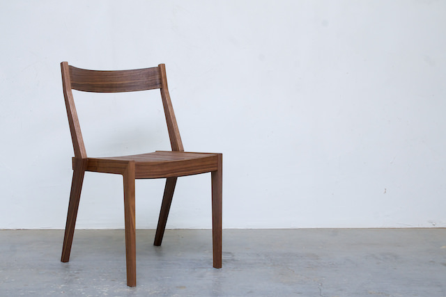 北海道津別町にある山上木工さんで製作されているISU-WORKSの椅子。【No.2064】 | 無垢材家具で温かいやすらぎのある生活を 家具屋